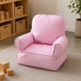 thumbnail image 2 of predolo Kids Sofa Chair Removable Cover Child Armchair Rounded Armrests Young Child Sofa Chair, Blue, 2 of 9