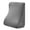 Grey, variant on Costway Bed Wedge Pillow with Smooth Zipper Side Pockets Support for Back Navy
