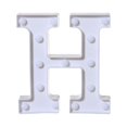 thumbnail image 1 of zanvin Alphabet LED Letter Lights Light Up White Plastic Letters Standing Hanging A-M &, 1 of 3