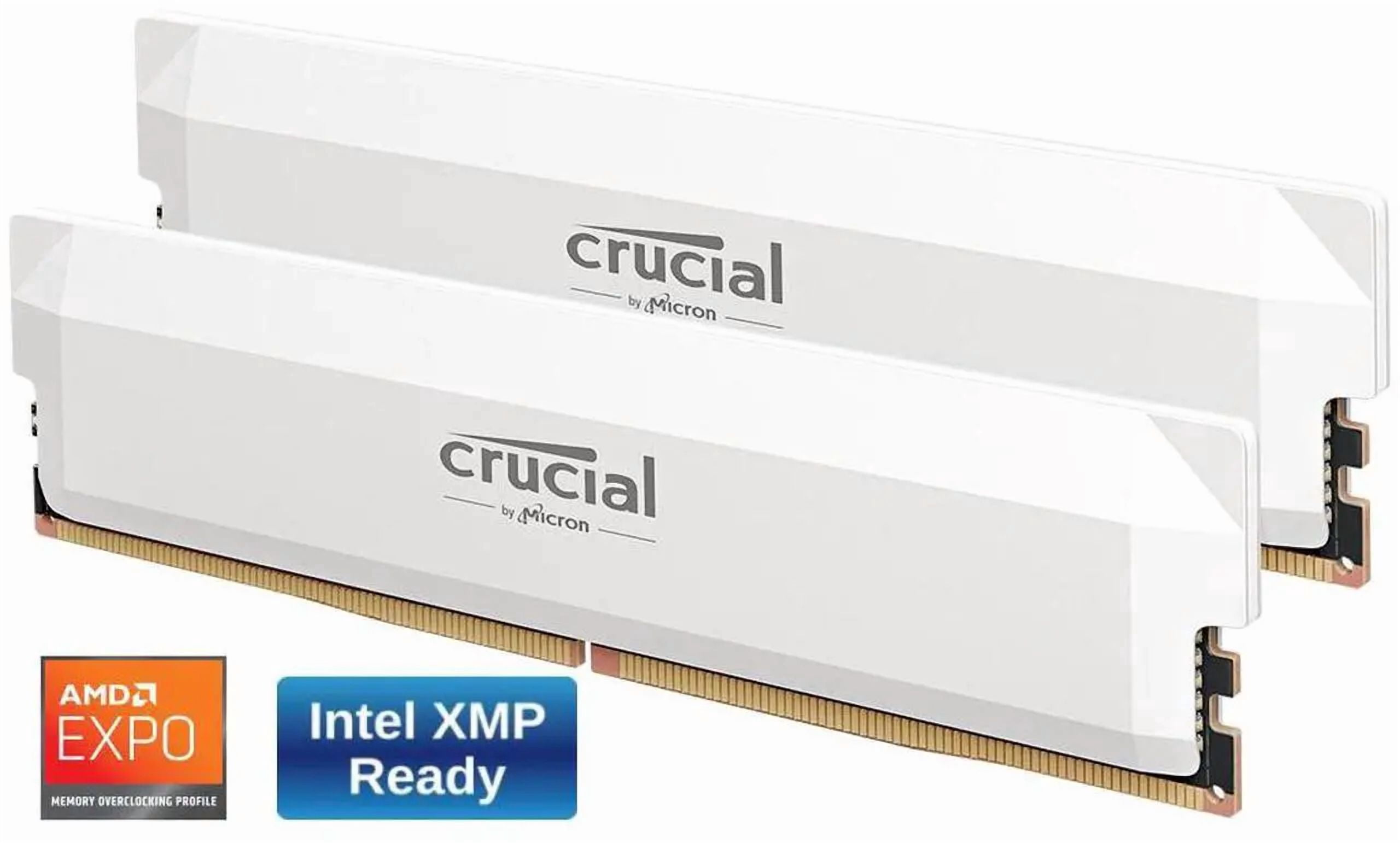 メモリー Crucial DDR5 32GB CP2K16G64C38U5W Crucial Pro Overclocking 32GB (2 x 16GB) DDR5 6400 (PC5 51200