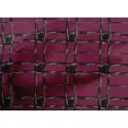 thumbnail image 4 of oneOone Cotton Poplin Fabric Check Ikat Print Fabric By The Yard 42 Inch Wide, 4 of 4