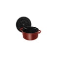 thumbnail image 2 of STAUB La Cocotte 3.7 L Cast Iron Round Cocotte, Grenadine-Red, 2 of 5