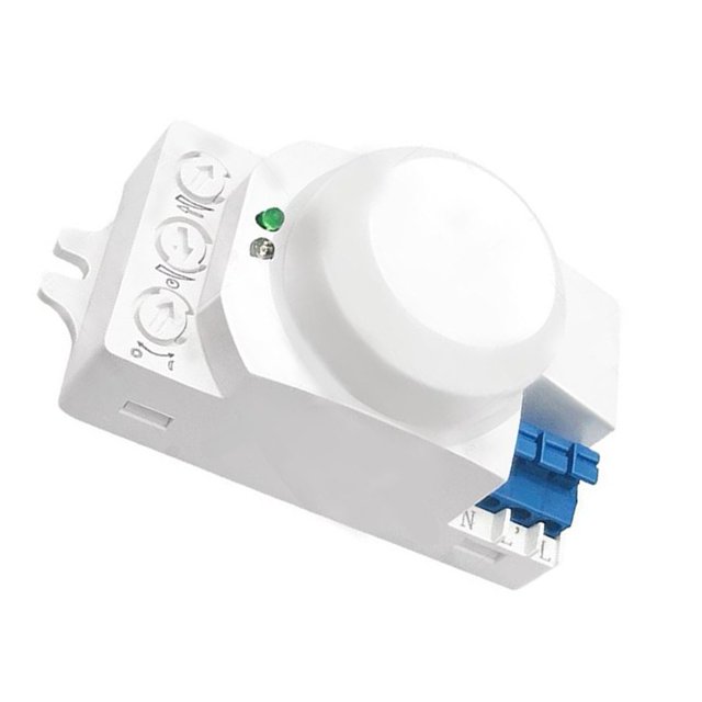 5.8G Microwave Sensor Switch 12V/AC100-240V Smart Control Motion Detector