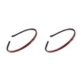 thumbnail image 1 of serony Bandeau pour le Visage Lavage Bandeau Faux Cuir Style Simple Multicolore Fournitures à la Maison Accessoires de Mode Bandeaux pour les Femmes Rouge 2Set, 1 of 6