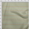 thumbnail image 3 of oneOone Tissu Viscose Chiffon Chevron Ikat Imprimé au Mètre 42 Pouces de Large, 3 of 4