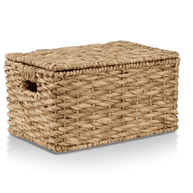 Bouclair Coffre de Rangement en Jacinthe d'Eau Naturelle Petit