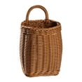 thumbnail image 1 of Face & Storage Bags Product Imitation Vine Weaving Kitchen Garlic Storage Retro Wall Hanging Portable Small Flower Kitchen Utensil Hanging, 1 of 3