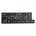 thumbnail image 4 of A/C Climate Control Button Repair Decal Sticker Fit For Buick Lacrosse 2005-2009, 4 of 11