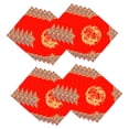 thumbnail image 1 of Zentra Papier de Riz Rouge Chinois Xuan Doufang Année du Cheval Bricolage Décoration Calligraphie 34cmx34cm, 1 of 10