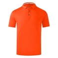 thumbnail image 2 of XMMSWDLA T-Shirt Graphique à Manches Courtes à Col en V pour Femmes Orange Hauts d'Allaitement, 2 of 4