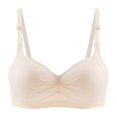 thumbnail image 1 of MIASHUI Bras for Women Comfortable and Transparent Shoulder Strap Cordless Backless Spongeless, 1 of 4