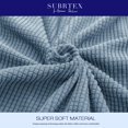 thumbnail image 4 of Subrtex Housse de Canapé Extensible 1 Pce Antidérapante, Motif à Grille Texturée, 4 of 6
