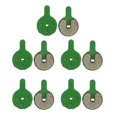 Brake Pads,5 Pair Brake Pads Semi Metal Brake Pad Bicycle Disc Brake Pads Exceptional Reliability