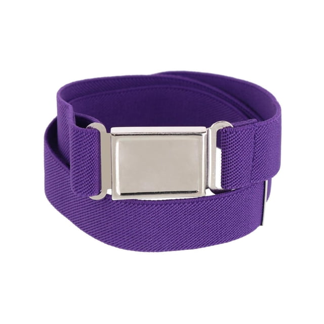 CTM® Kids' Adjustable Elastic Belt with Magnetic Buckle