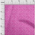 thumbnail image 2 of oneOone Polyester Spandex Fuschia Pink Fabric Abstracts Sewing Craft Projects Fabric Prints By Yard 56 Inch Wide, 2 of 5