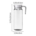 thumbnail image 3 of RXIRUCGD Plastic Large Capacity Kettle Restaurant Tea Kettle Restaurant Bar Teapot Hotel Milk Kettle, 3 of 6