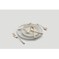 thumbnail image 3 of Cambridge Silversmiths Samantha Flatware Collection 18/10 Stainless Steel Dishwasher Safe Gold Mirror 20-Piece Flatware Set Service for 4, 3 of 3