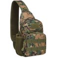 thumbnail image 2 of Men Backpack Sling Chest Pack Shoulder Bag Outdoor Hiking Travel, 2 of 7