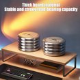 thumbnail image 4 of mtvxesu Wooden Monitor Riser Stand with Storage Shelf for Office Desk, Ergonomic Computer Stand with Spacious Surface, 30X20X8Cm, 1 Pc, 4 of 6