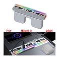 thumbnail image 2 of Station d'Accueil Modèle 3 USB avec Lumière Arc-en-Ciel, 4 Ports Rétractables Type C Charge Rapide, 2 of 7