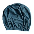 thumbnail image 1 of Siruishop Ottoman Cover Removable Solid Color Foot Stool Cover for Bedroom Living Room Blue, 1 of 8