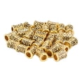 thumbnail image 2 of Perles de Tube de Barbe, 30 Pcs Cadeau Parfait Perles de Dreadlocks Rétro pour Tressage de Cheveux, 2 of 8