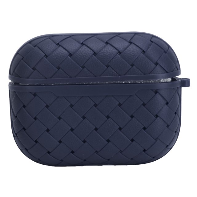 DEWIN Tissé Motif TPU Housse de Protection pour IOS Écouteurs Pro Bluetooth Écouteurs SleeveBlue