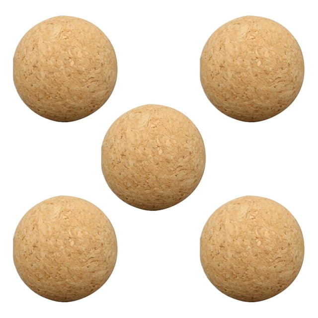 5 Pcs Ballons de Soccer de Table en Liège Accessoire de Soccer de Table