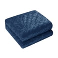thumbnail image 4 of Grace Living Xavion Crushed Velvet Comforter Set - Soft and Shiny, 4 of 5