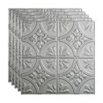thumbnail image 1 of Fasade 2ft Decorative Vinyl Ceiling Panel 5 Pack Water-Resistant, Easy to Cut, 1 of 5