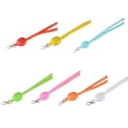 thumbnail image 2 of Practical LED Night Luminous Oval Light Employee Card Hanging hanging rope ;Badge LED Rope ID Name Badge Holder Lanyard, 2 of 9