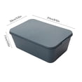 thumbnail image 3 of Boîte à Lunch Portable, Contenant de Rangement pour Aliments avec Couvercle, Contenant de Préparation des Aliments Étanche, Réutilisable et Compatible Lave-Vaisselle, pour la Maison, le Bureau, l'École et les Pique-Niques, Matériau ABS, 3 of 7
