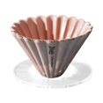 thumbnail image 2 of Luzkey Pour Over Coffee Maker, Coffee Dripper, Drip Cone, Coffee Filter Cone, Coffee Filter Holder for Camping, Hiking, Kitchen, Restaurant pink, 2 of 8