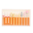 thumbnail image 1 of 10 Pcs Ceramic Nail Drill Bits Set Electric Nail Polishing Cuticle Cutter For Manicure, 1 of 14