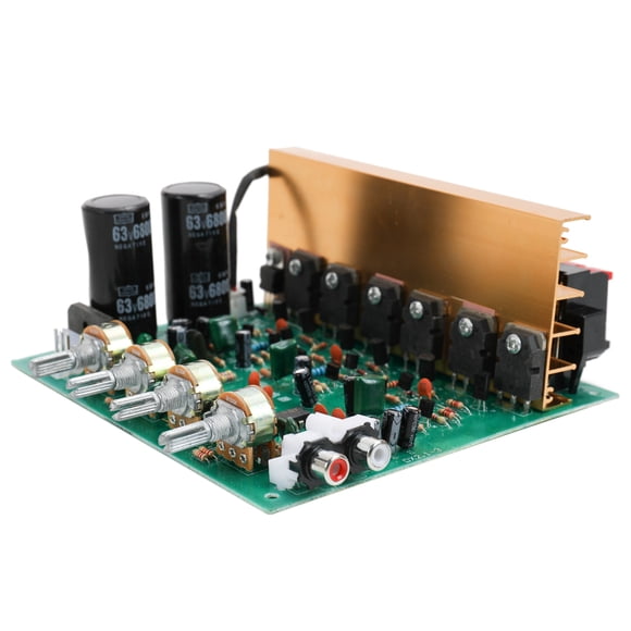 Dx-2.1 Large Power Audio Amplifier Board Channel High Power Subwoofer Dual Home Theater Ac18V-24V Diy Supplies