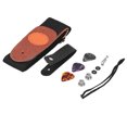 thumbnail image 1 of Guitar Strap, Guitar Picks Guitar Strap Installation Kit Soft Resilient Celluloid Picks Install Parts Stringed Cotton Metal  For Beginners For Children Black,Pink,Military, 1 of 8