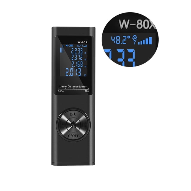 Distance Meter Rangefinder Tape Measure Digital Rangefinder Angle Measure Range Finder Construction Tool ,Long Lasting