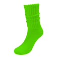 thumbnail image 3 of XIAQUJ Socks Solid Color Crew Socks Colorful Lightweight Cotton Socks Stockings Green One Size, 3 of 4
