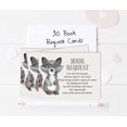 thumbnail image 1 of Inkdotpot 30 Books For Baby Shower Request Cards Bring A Book Instead Of A Card Jungle Animals Gender Neutral Baby Shower Invitations Inserts Games, 1 of 6