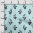 thumbnail image 1 of oneOone Cotton Silk Fabric Leaves & Floral Block Fabric Prints By Yard 42 Inch Wide, 1 of 5