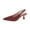 Wine, variant on RXMEKW Slingback Block Heels for Women Pointed Toe Pumps with Padded Insole for Women Dress Shoes Black
