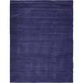 thumbnail image 1 of Unique Loom Tapis en Peluche Solide pour Enfant Moderne 10' x 13' Rectangle Bleu Marine, 1 of 2