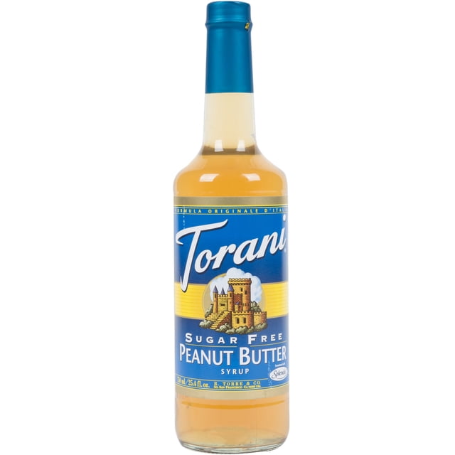 Torani Sirop Aromatisant au Beurre d'Arachide Sans Sucre 750 ml
