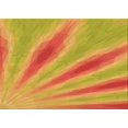 thumbnail image 1 of Ahgly Company Tapis d'Intérieur Rectangulaire Transitionnel Orange Rouge Orange Lavable à la Machine, 2 Pieds x 3 Pieds, 1 of 7