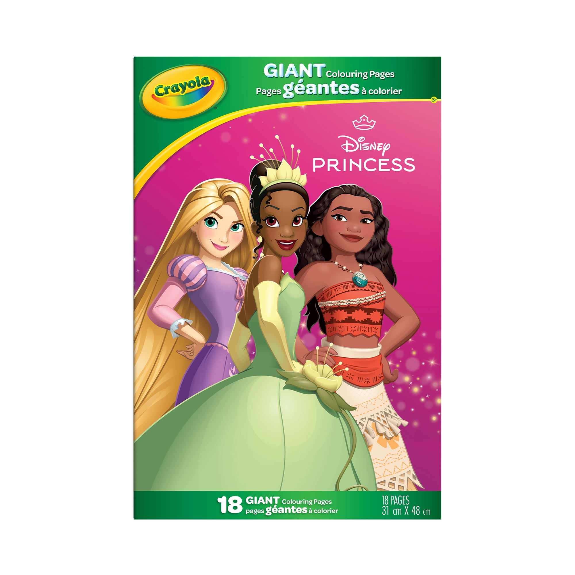 Pages géantes à colorier Les Princesses