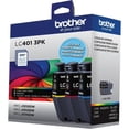 thumbnail image 2 of Brother Genuine LC4013PKS Standard-Yield Colour Ink Cartridge 3-Pack, 2 of 6