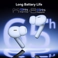 thumbnail image 3 of Écouteurs Tactiles Bluetooth Sans Fil VEAT00L, Écouteurs Stéréo Basse 65 H avec 6 Modes d'Égalisation, Écouteurs Tactiles Sans Fil à DEL Multicolores Multifonctions avec Micro ENC, Mode ANC à Réduction de Bruit/transparence, 3 of 7