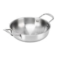thumbnail image 1 of Ramen Pot, Small Exquisite Stainless Steel Korean Ramen Pot  For Office For Dorm For Outdoor Camping 20cm, 1 of 8