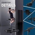 thumbnail image 4 of Power Tower Adjustable Height Pull Up & Dip Station Multi-Function Home Strength Training Fitness Workout Station for Home Gym, 4 of 8