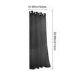 thumbnail image 3 of cpengpj Rideau de Pluie en Polyester Perforé et Imperméable pour Fenêtres Extérieures, Installation à une Cordelette, Durable et Résistant à la Pluie, Offert en 7 Couleurs, 3 of 8